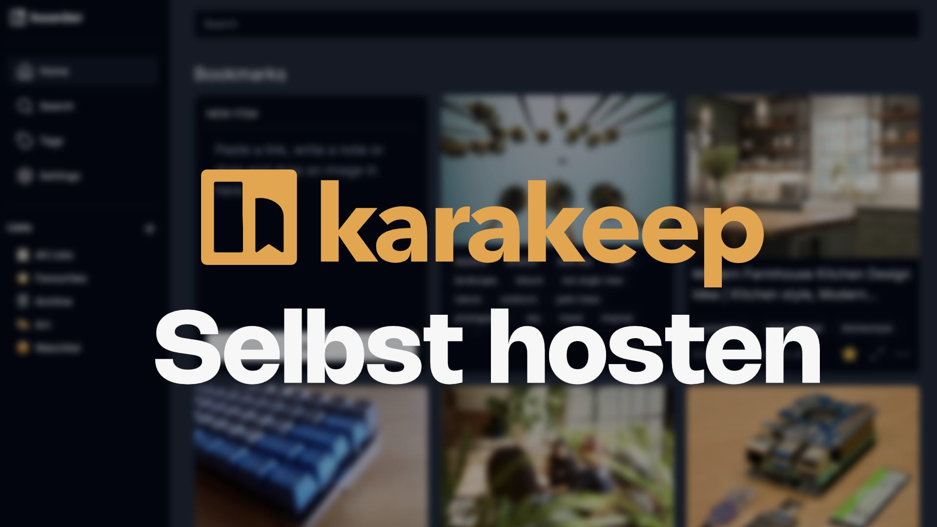 Karakeep – Die ultimative All-in-One-App, für Lesezeichen und Notizen.