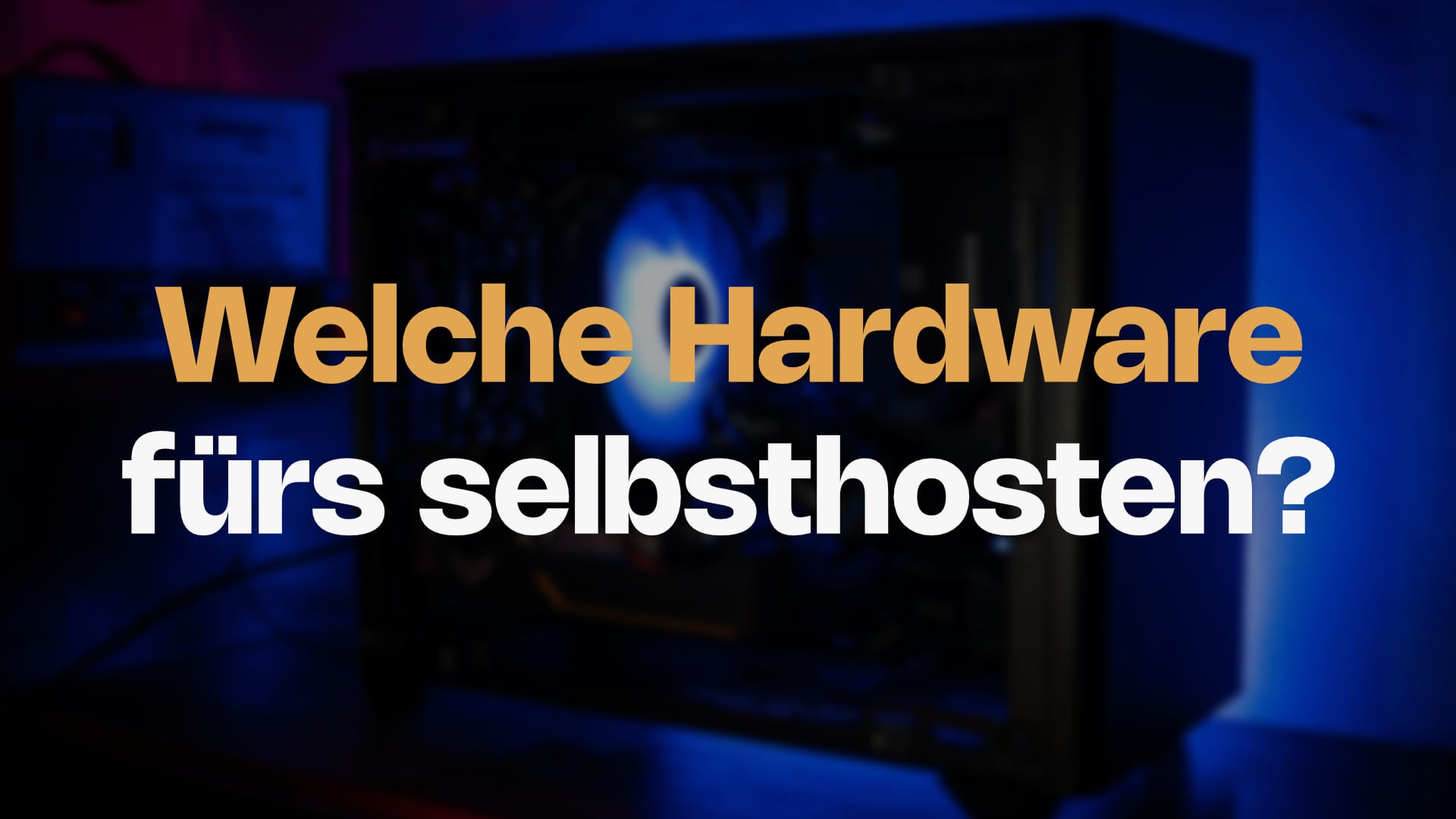 Welche Hardware sollte ich für mein Homelab nehmen?