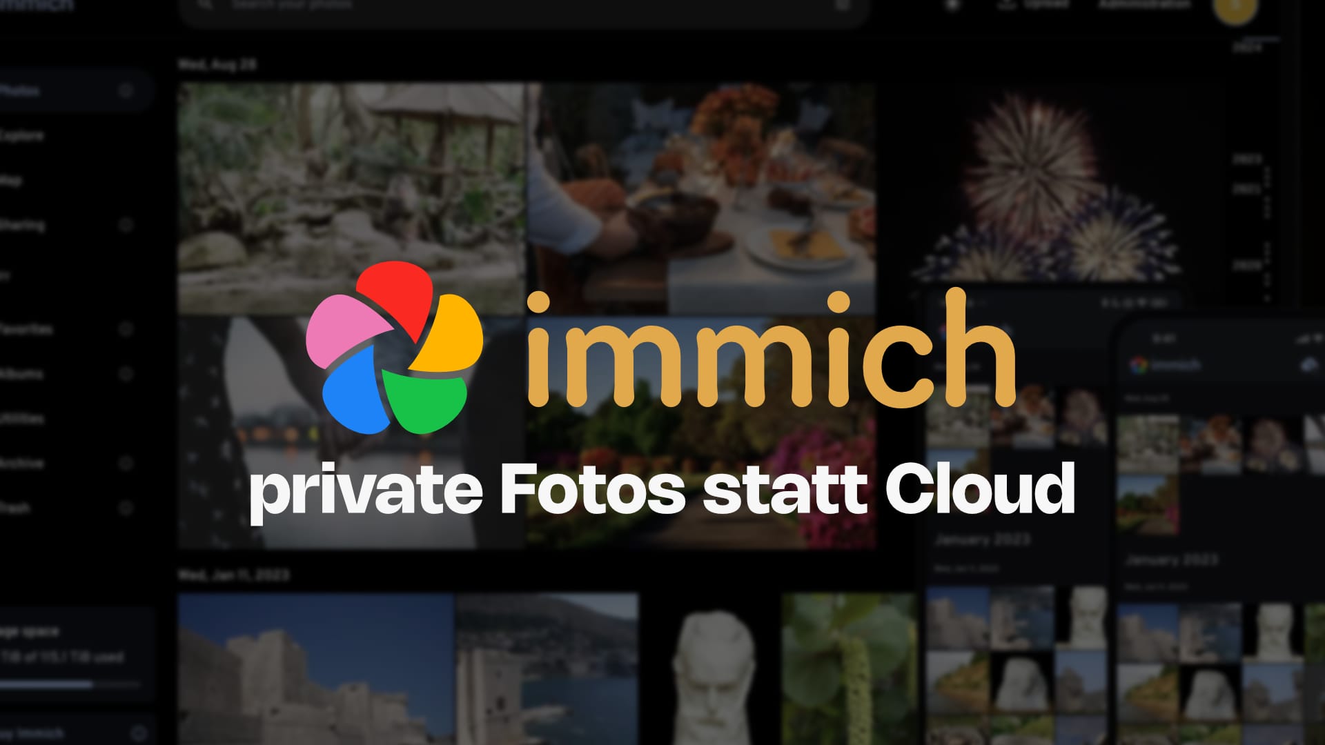 Google Fotos war gestern – Immich bringt deine Bilder zurück nach Hause
