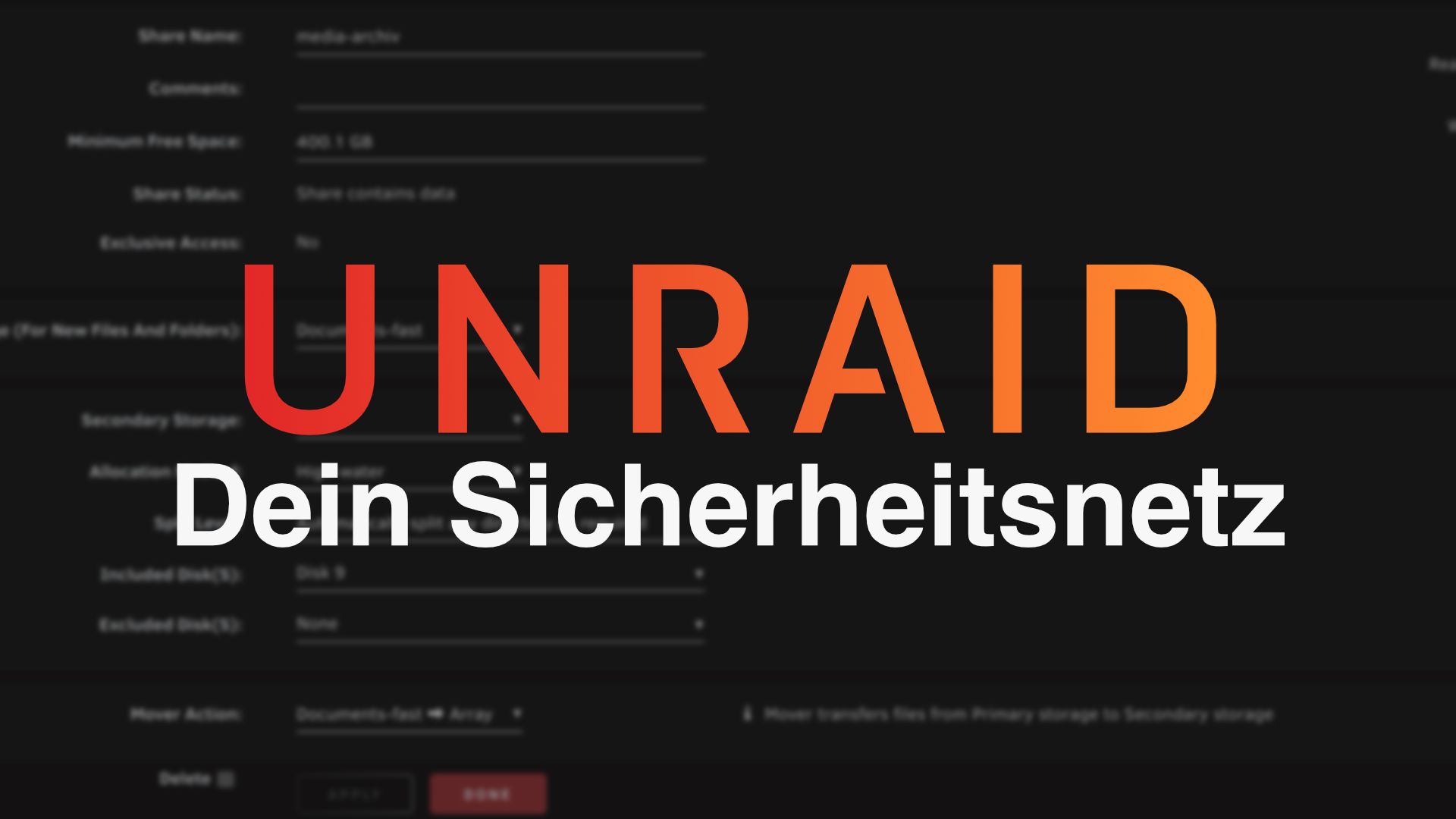 Backups und Wiederherstellung mit Unraid: So sicherst du dein System richtig